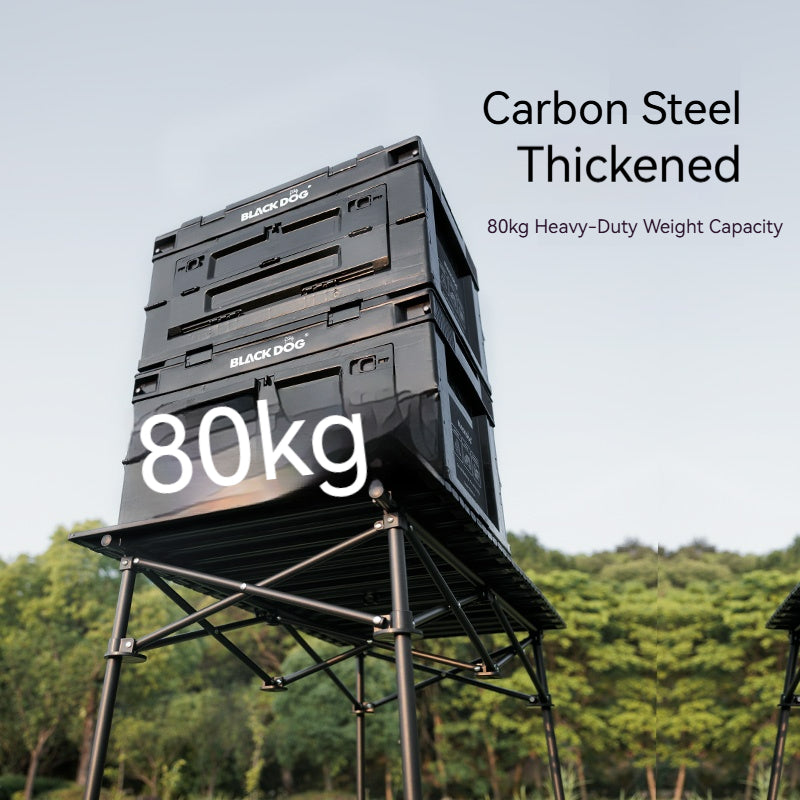 BLACK DOG 5pcs Outdoor Camping Table and Chair Set, Foldable Egg Roll Table and Portable Camping Folding Picnic Chairs, Suitable for Picnics, Fishing, Camping Equipment and Accessories, Portable Camping Table