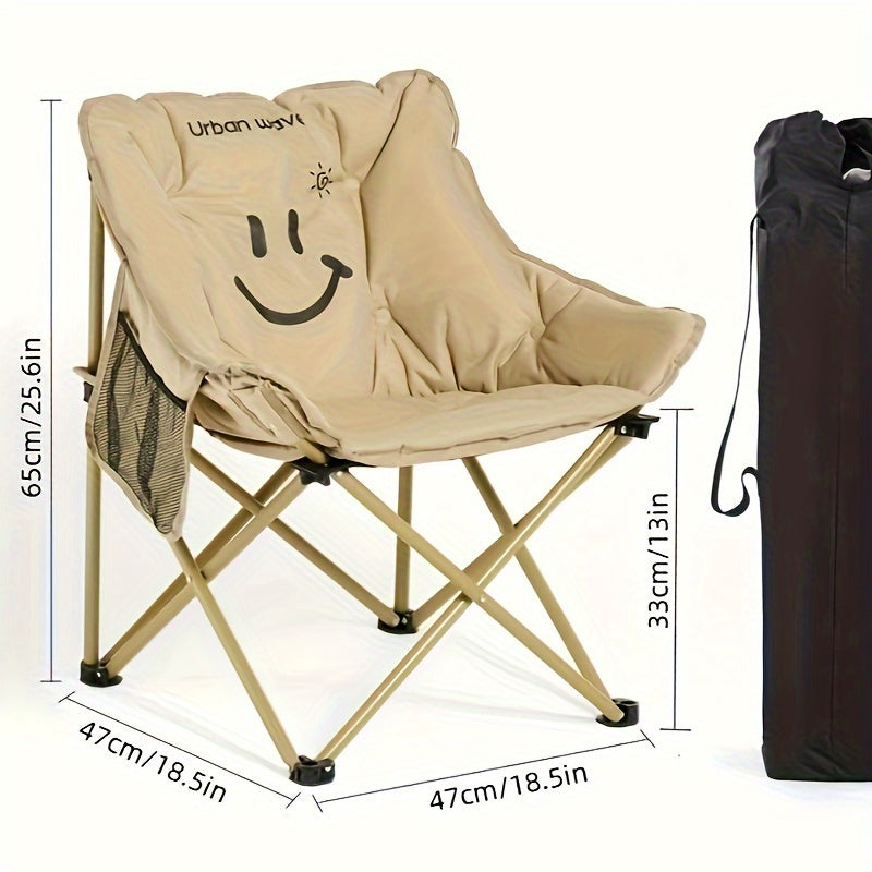 Ultra-Light Portable Camping Chair URBANWAVE Ultra-Light Portable Camping Chair - Compact, Ergonomic, Foldable - with Carry Bag for Hiking