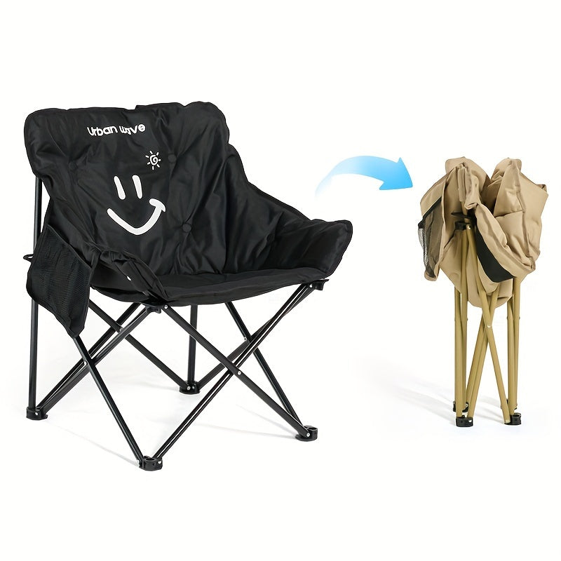 Ultra-Light Portable Camping Chair URBANWAVE Ultra-Light Portable Camping Chair - Compact, Ergonomic, Foldable - with Carry Bag for Hiking