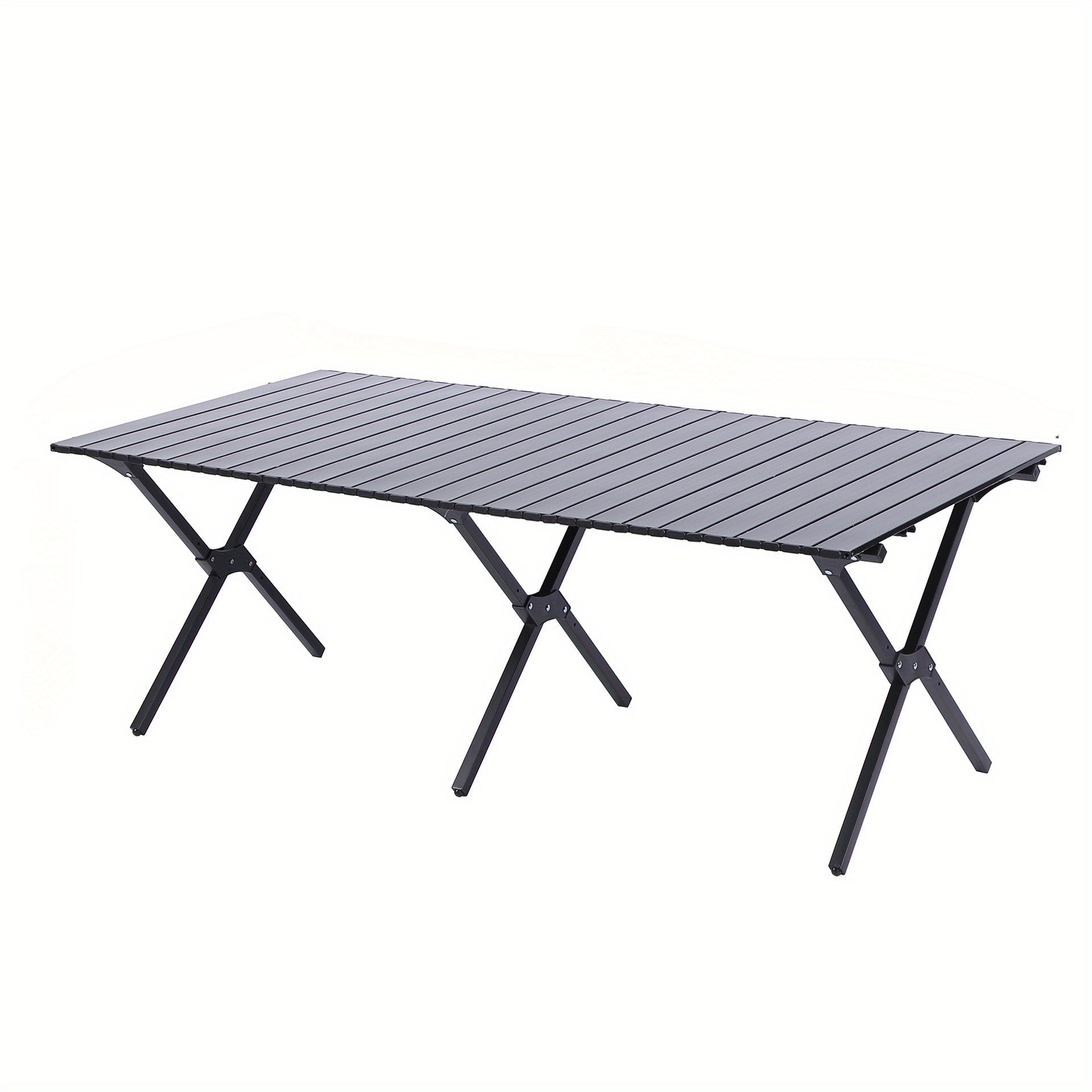 Portable Camping Large Folding Egg Roll Table, Beach Table, Courtyard Barbecue Party Table, Suitable for Use in All Four Seasons, Portable Table for Camping, Courtyard, Park and Living Room, A Festival Gift for Family and Friends