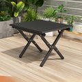 1pc Outdoor Folding Egg Roll Table Set - Portable Aluminum Alloy Camping Table, Picnic BBQ Table and Chair Combo, Lightweight Moon Chair Full Set, Family Road Trip Camping Supplies
