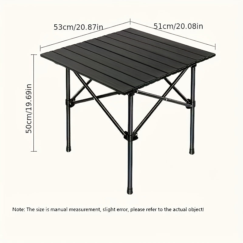 Portable Camping Picnic Table for Outdoor Adventures and Egg Rolls